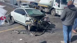 Çıldırda trafik kazası: 4 yaralı