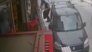 Cinayet zanlısının öldürdüğü kuyumcunun dükkanına girdiği anlar kamerada