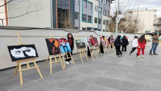 Cizrede Çanakkale Zaferi konulu resim sergisi açıldı