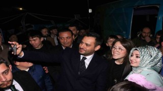 Cumhur İttifakı Mudanya Belediye Başkan adayı Gökhan Dinçere sevgi seli