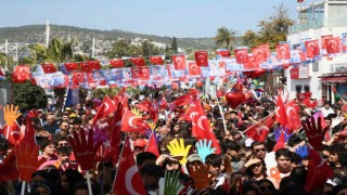 Cumhur İttifakının Büyük Bodrum Mitingi coşkuyla tamamlandı