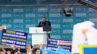 Cumhurbaşkanı Erdoğan Diyarbakırda terör ve terör örgütü güdümlü siyaset dışı bir çözüm sürecine işaret etti