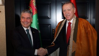 Cumhurbaşkanı Erdoğan, Türkmenistan Lideri İle Görüştü
