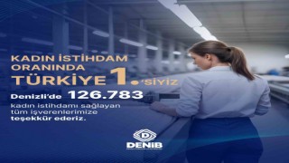 DENİB Başkanı Memişoğlu; “Kadın istihdamı oranında ülke birincisiyiz”