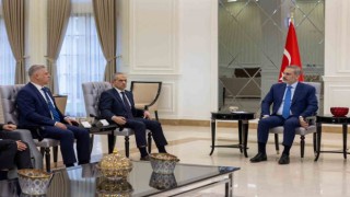 Dışişleri Bakanı Fidan, Irak Türkmen Cephesi Başkanı Turan ve Kerkük Milletvekili Salihi ile bir araya geldi