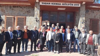 DİSK Başkanı Çerkezoğlu, Yaşar Kemal’in Köyünü ziyaret etti