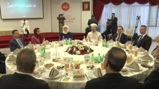 Diyanet, İslam ülkeleri büyükelçilerini iftar sofrasında ağırladı