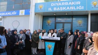Diyarbakırda AK Partili kadınlardan 8 Mart mesajı