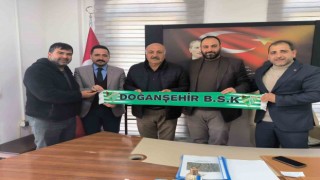 Doğanşehir Spor Kulübünden Başkan Zelyurta ziyaret