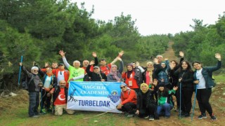 Doğaseverler eşsiz bir parkurda buluştu