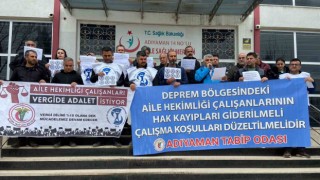 Doktorlar, aile hekimliği çalışanlarının hak kaybı için açıklama yaptı