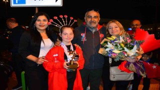 Down Sendromlu Selin Naz, dünya şampiyonu oldu