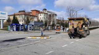 DPÜde yerleşke içi ulaşım çalışmaları