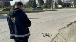 Dron destekli kırmızı ışık denetimi