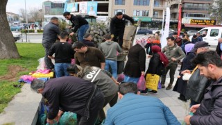 Düzcede 10 bin fidan ücretsiz dağıtıldı