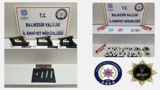 Edremitte narkotik operasyonu