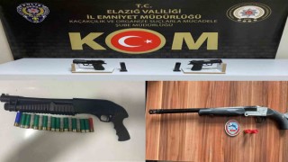 Elazığda asayiş uygulamaları: 8 ruhsatsız tabanca ele geçirildi