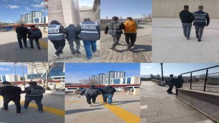 Elazığda haklarında kesinleşmiş hapis cezası bulunan 19 kişi yakalandı