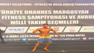 Elazığlı sporcu Erikçi, Türkiye 3.sü oldu