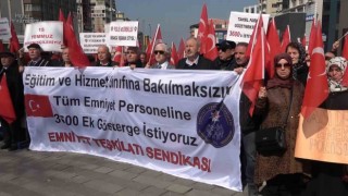 Emekli polisler Bursadan seslendi: “3600 ek gösterge istiyoruz”