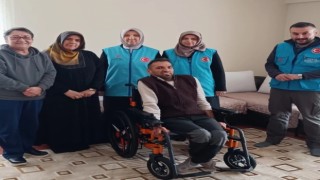 Engelli aileye Ramazan sevinci