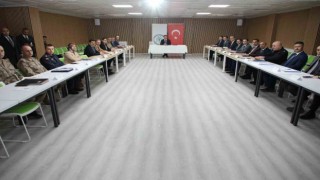 Erzincanda Seçim Güvenliği Toplantısı yapıldı