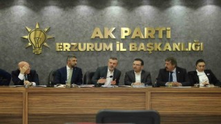 Erzurum AK Partide seçim zirvesi