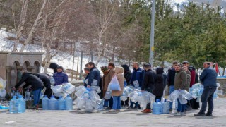 Erzurumda iftar sofralarının vazgeçilemez kaynak suyu: Paşapınar
