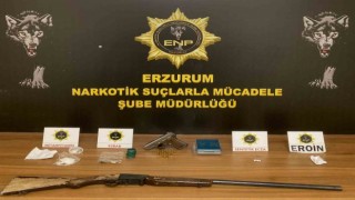 Erzurumda uyuşturucu operasyonu: 6 kişi yakalandı