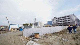 Esenyurtta bulunan Türkiyenin en büyük lise kampüsünün inşaatı yüzde 91 oranında tamamlandı