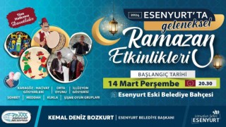Esenyurtta geleneksel Ramazan etkinlikleri başlıyor