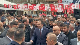 Fatih Erbakan Cumayerinde seçim ofisini açtı