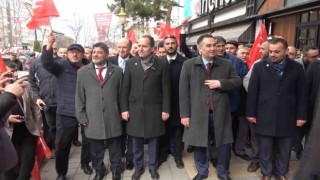 Fatih Erbakan Kütahyada esnafı ziyaret etti