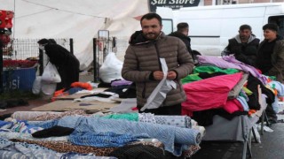 Fenomen pazarcı, esnaf arkadaşlarının desteğiyle hayalini gerçekleştirdi