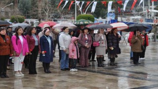 Fethiyede 8 Mart Dünya Kadınlar Günü törenle kutlandı