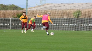 Galatasaray, Antalyada Hatayspor maçı hazırlıklarına sürdürdü