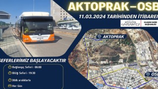Gaziantep'te 3 Yeni Otobüs Hattı Hizmete Giriyor