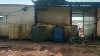 Gaziantepte 5 bin litre kaçak akaryakıt ele geçirildi: 2 gözaltı