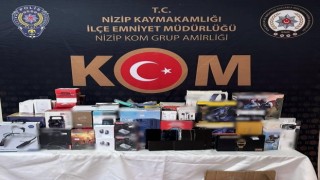 Gaziantepte kaçakçılık operasyonu: 2 gözaltı