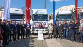 Gaziantep'ten Gazze'ye İnsani Yardım Eli