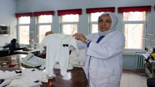 Gazzeli bebeklerin zıbınları Kayserili kadınlardan