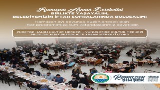 Gölbaşı Belediyesi, vatandaşlara 3 merkezde toplu iftar verecek