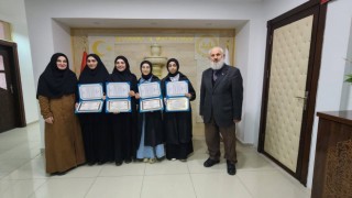 Hafızlık eğitimini tamamlayan öğrencilere belgeleri verildi