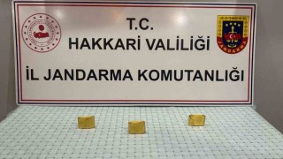 Hakkaride 3 kilo altın ele geçirildi