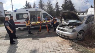 Hatalı sollama kazaya sebep oldu: 1 yaralı