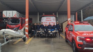 Hatay İtfaiyesi Depremden Zarar Gören Ekipmanlarını Yeniledi