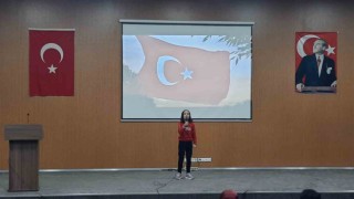 Hisarcıkta İstiklal Marşını Ezbere ve Güzel Okuma Yarışması