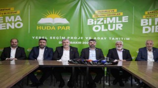HÜDA-PAR Diyarbakır Büyükşehir Belediye Başkan Adayı Dinç projelerini ve vizyonunu basınla paylaştı