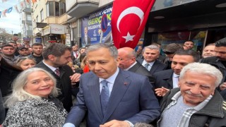 İçişleri Bakanı Ali Yerlikaya Erdekte AK Parti Seçim Ofisi açılışına katıldı