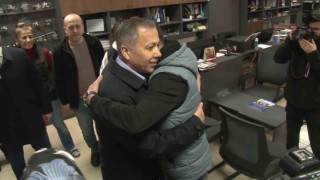 İçişleri Bakanı Yerlikaya, Sancaktepede esnafı ziyaret etti